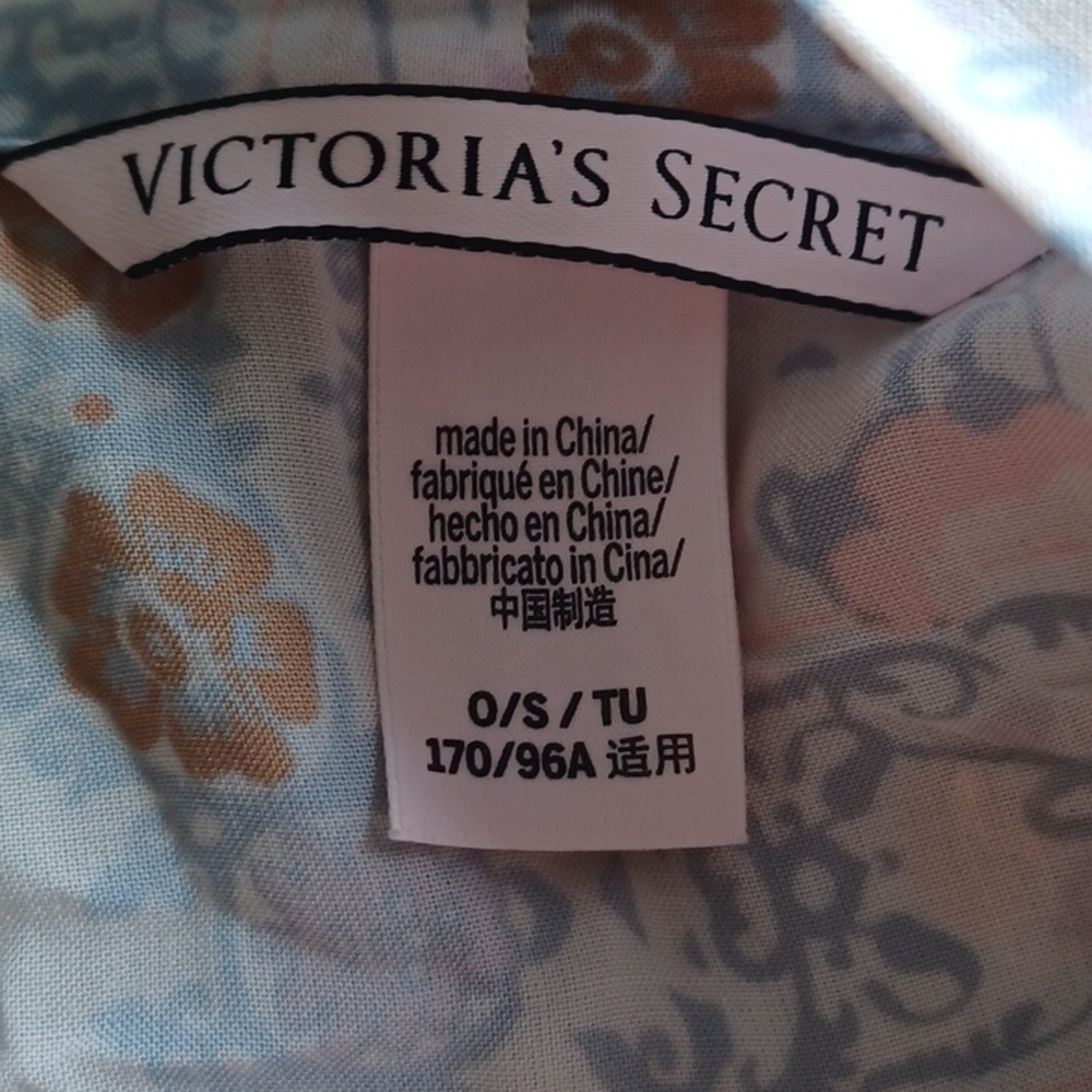 Victoria's Secret Floral Patterned Kimono/Swim Cover Up - Picture 6 of 7